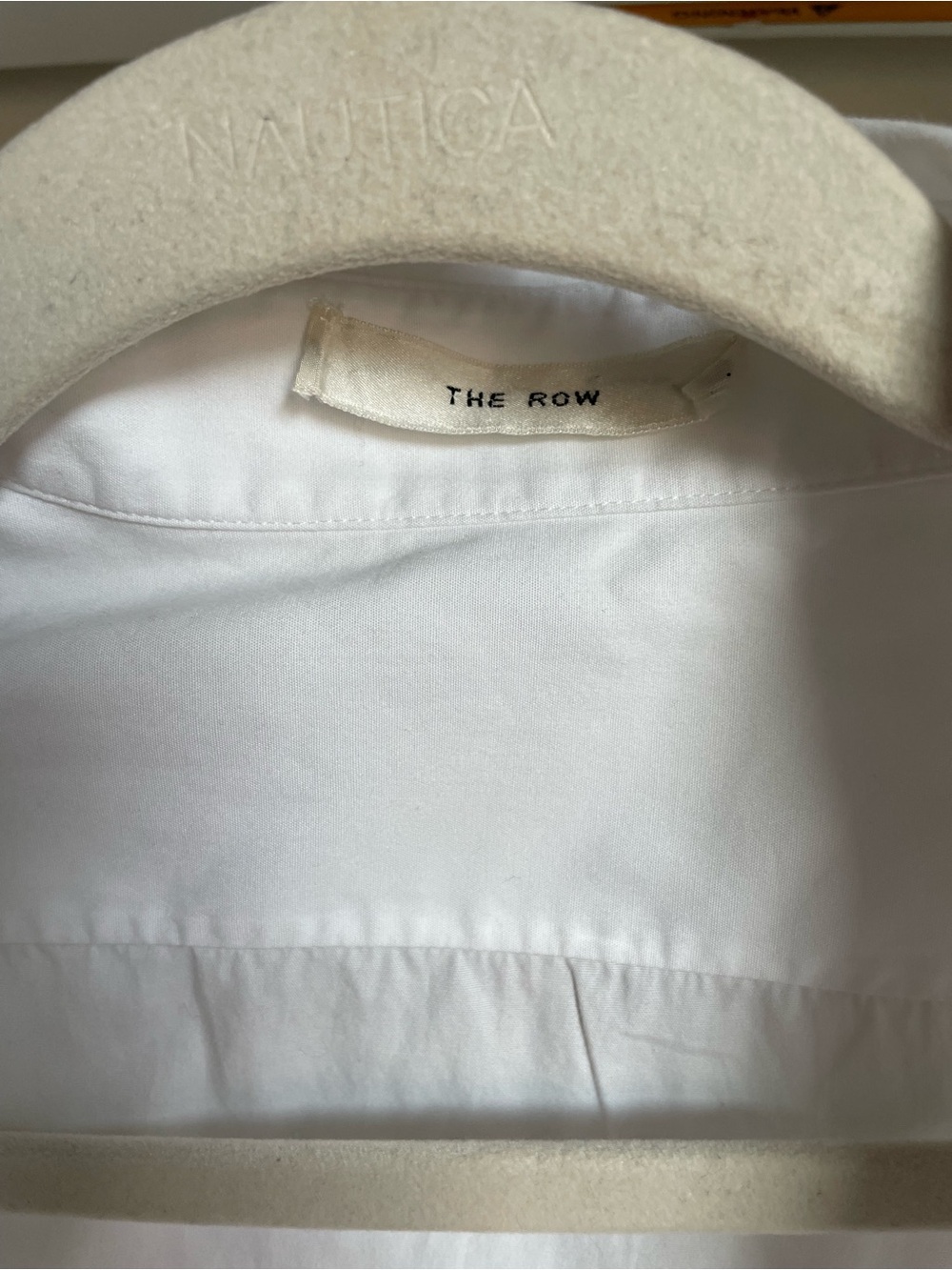 The Row Oversized White Button-Up Shirt - Picture 2 of 9